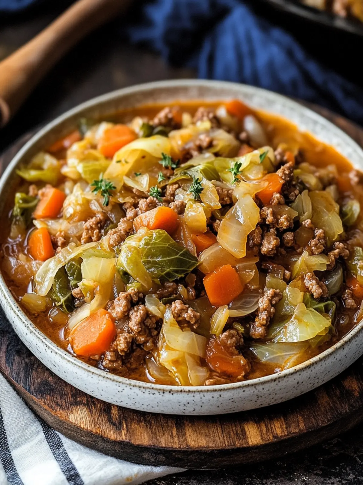 Savory Irish Ground Beef and Cabbage in 30 Minutes