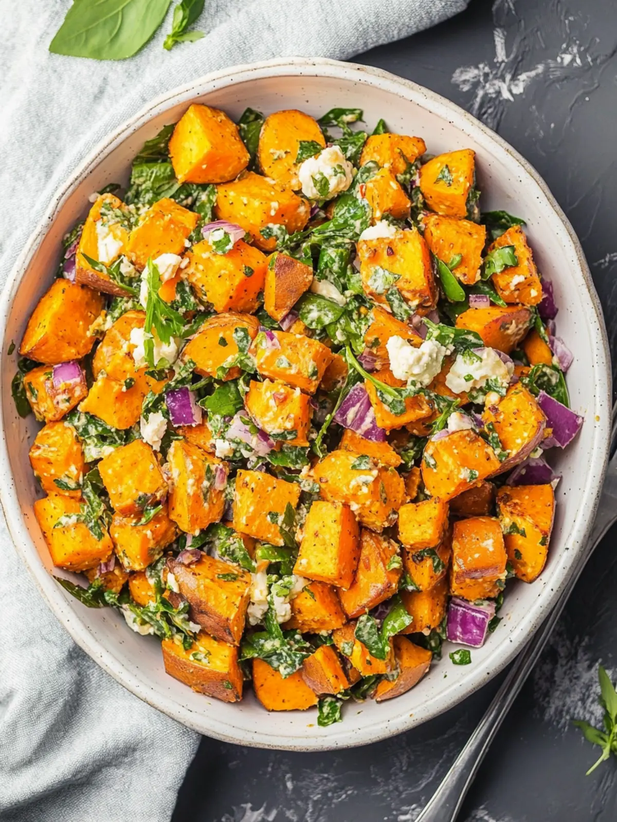 Roasted Sweet Potato Salad