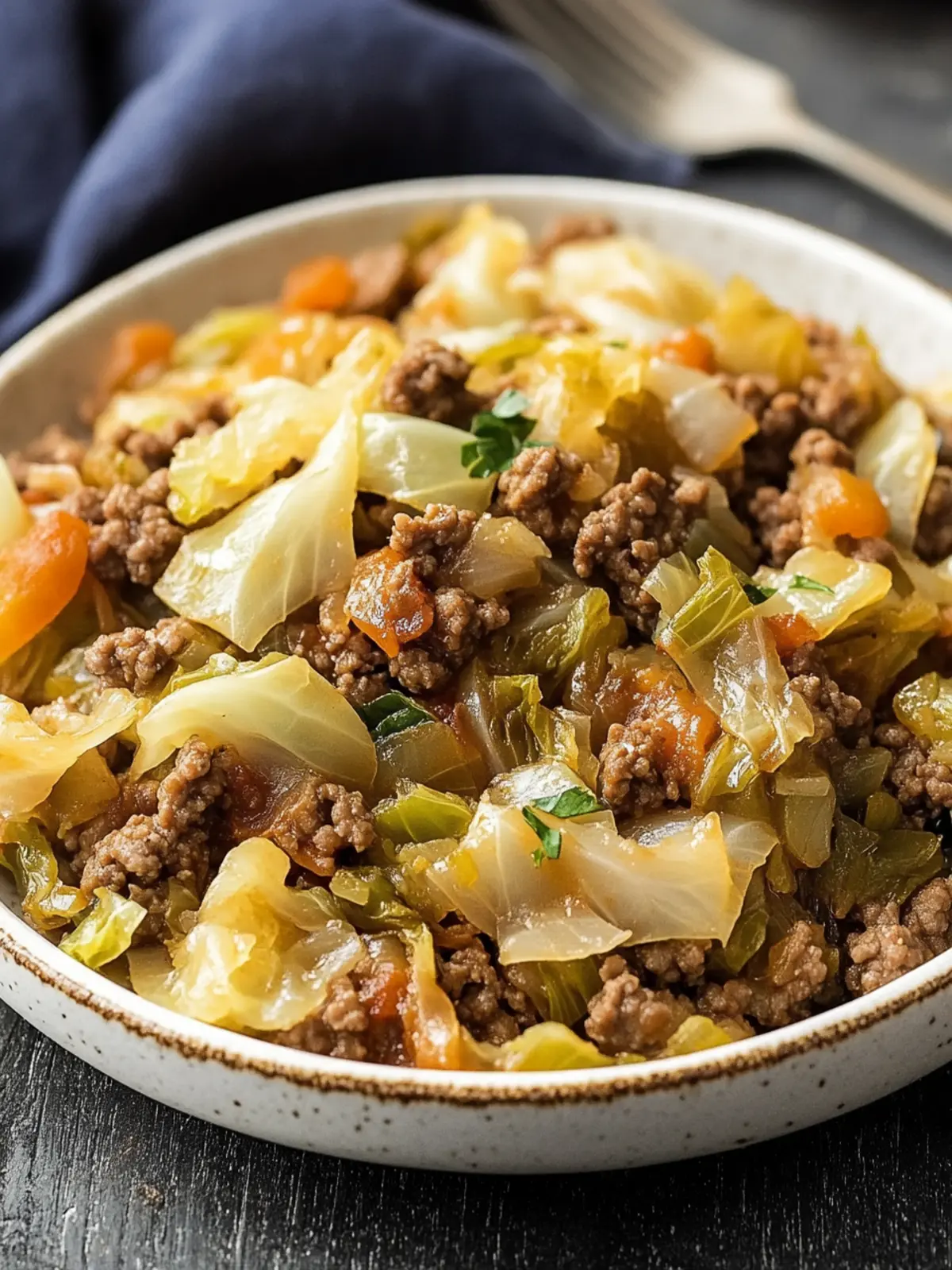 Savory Irish Ground Beef and Cabbage in 30 Minutes