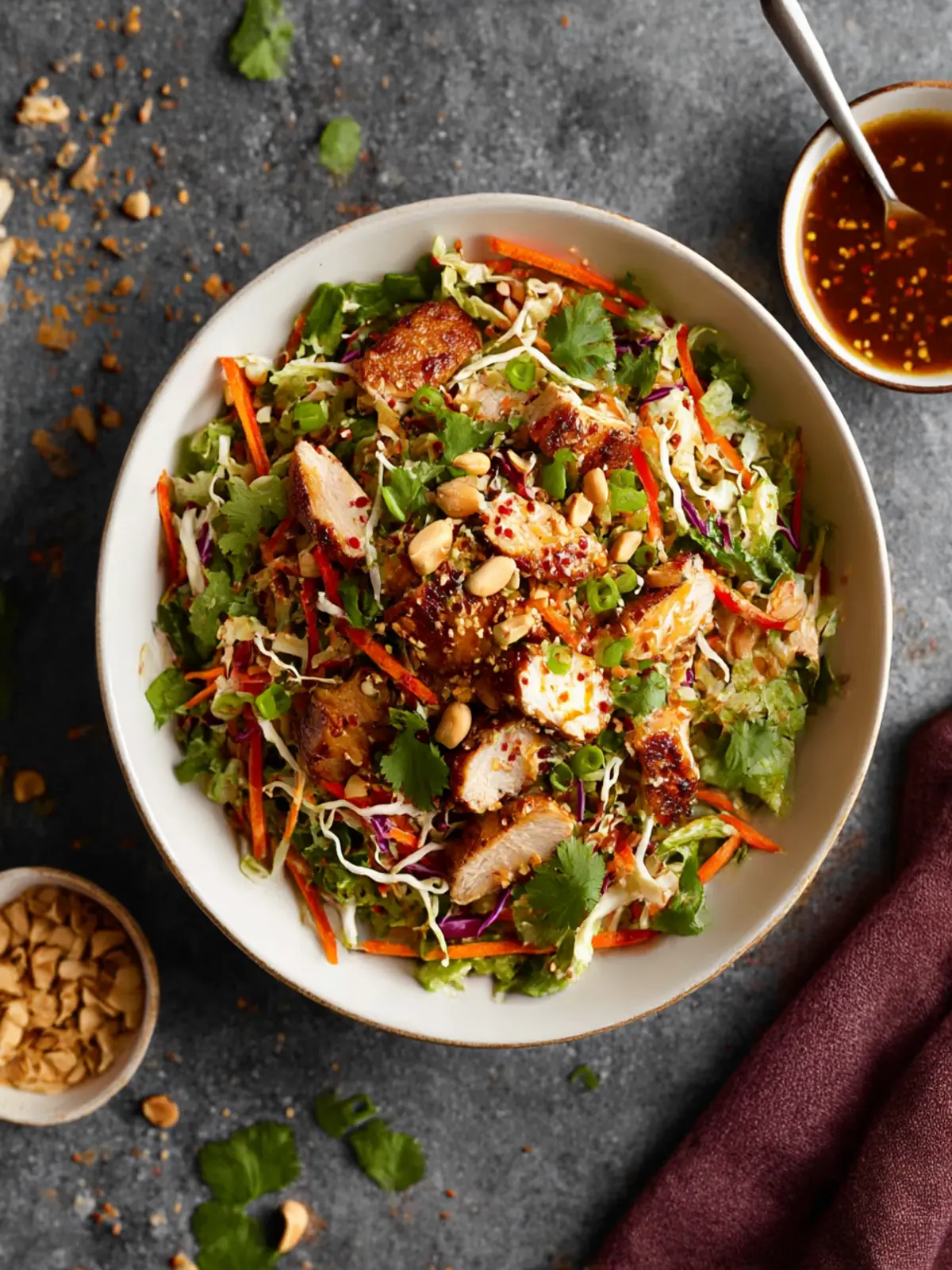 Asian Chicken Crunch Salad