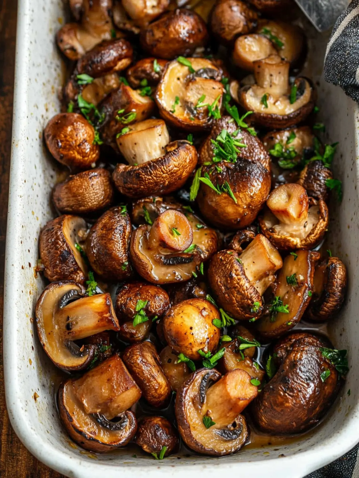 Roasted Mushrooms Recipe