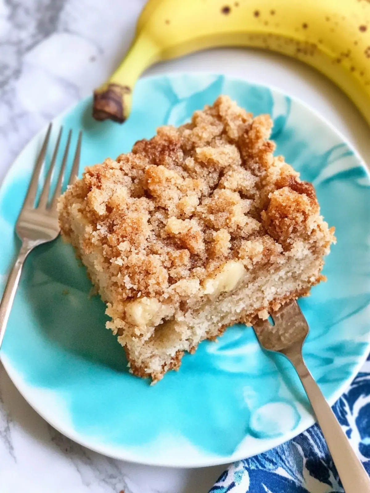 Banana Crumb Coffee Cake