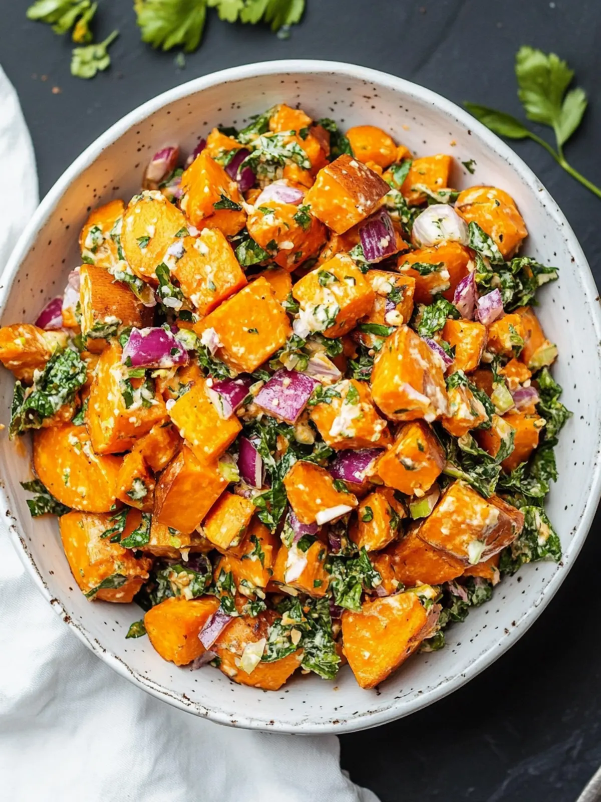 Roasted Sweet Potato Salad
