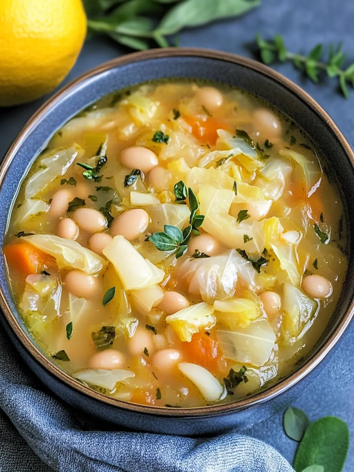 Cabbage and Bean Soup