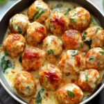 Juicy Baked Chicken Ricotta Meatballs
