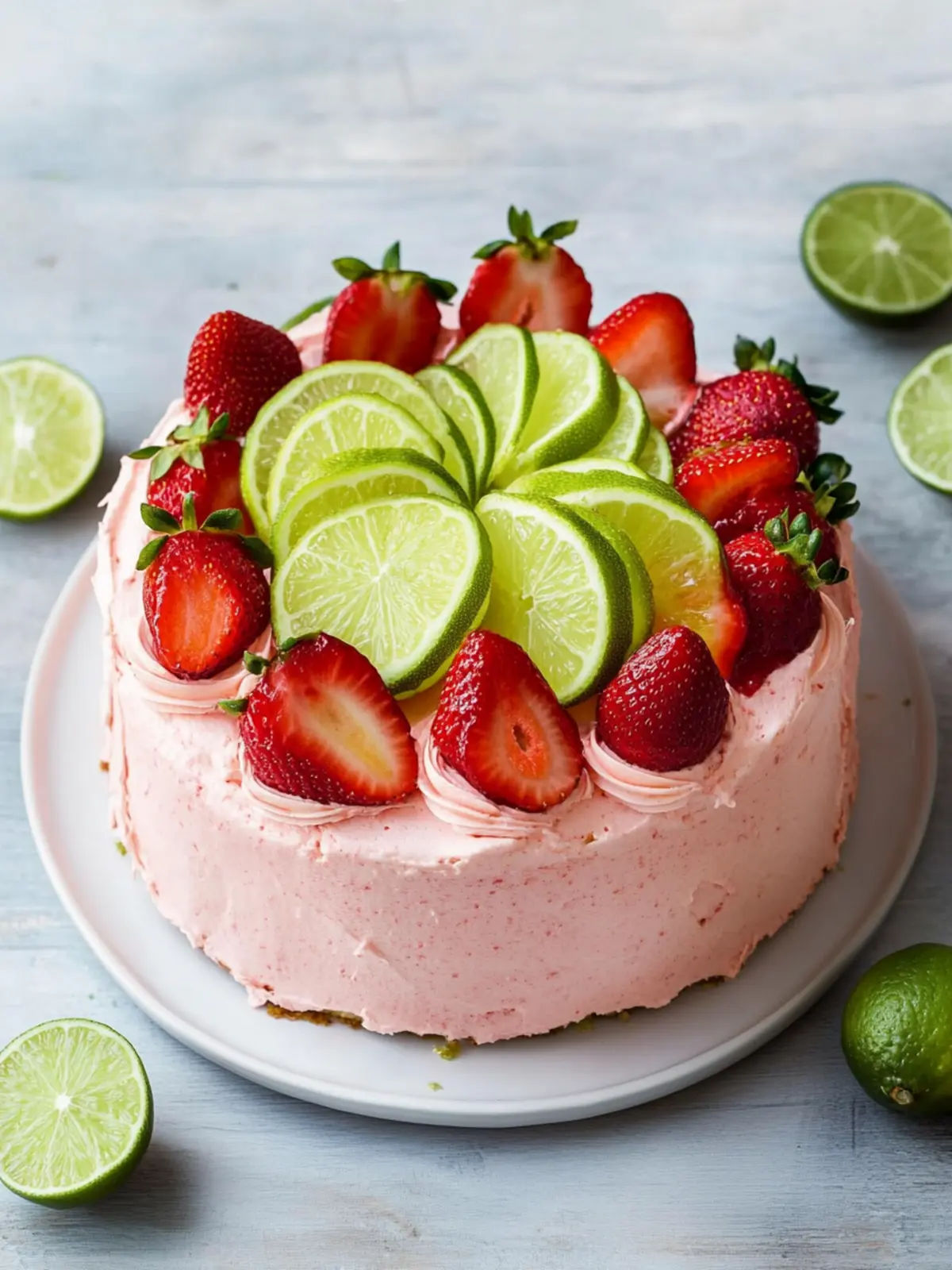 Strawberry Limeade Cake Recipe