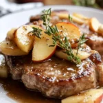 Slow Cooker Pork Chops with Apples
