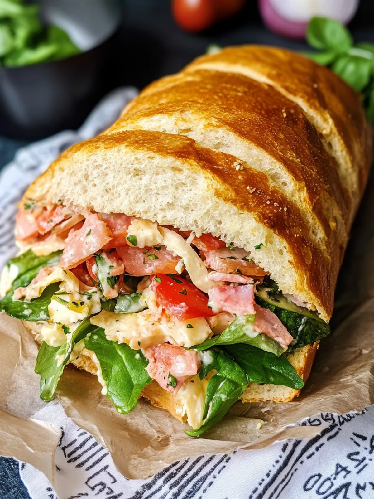Chopped Italian Grinder Sandwich Recipe