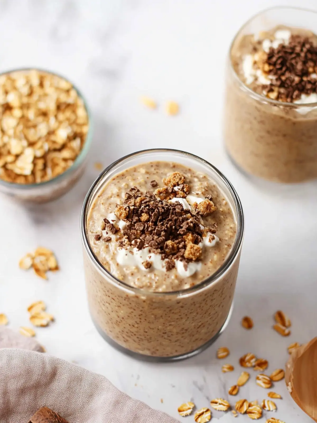 Coffee Overnight Oats (Brown Sugar Shaken Espresso Overnight Oats)