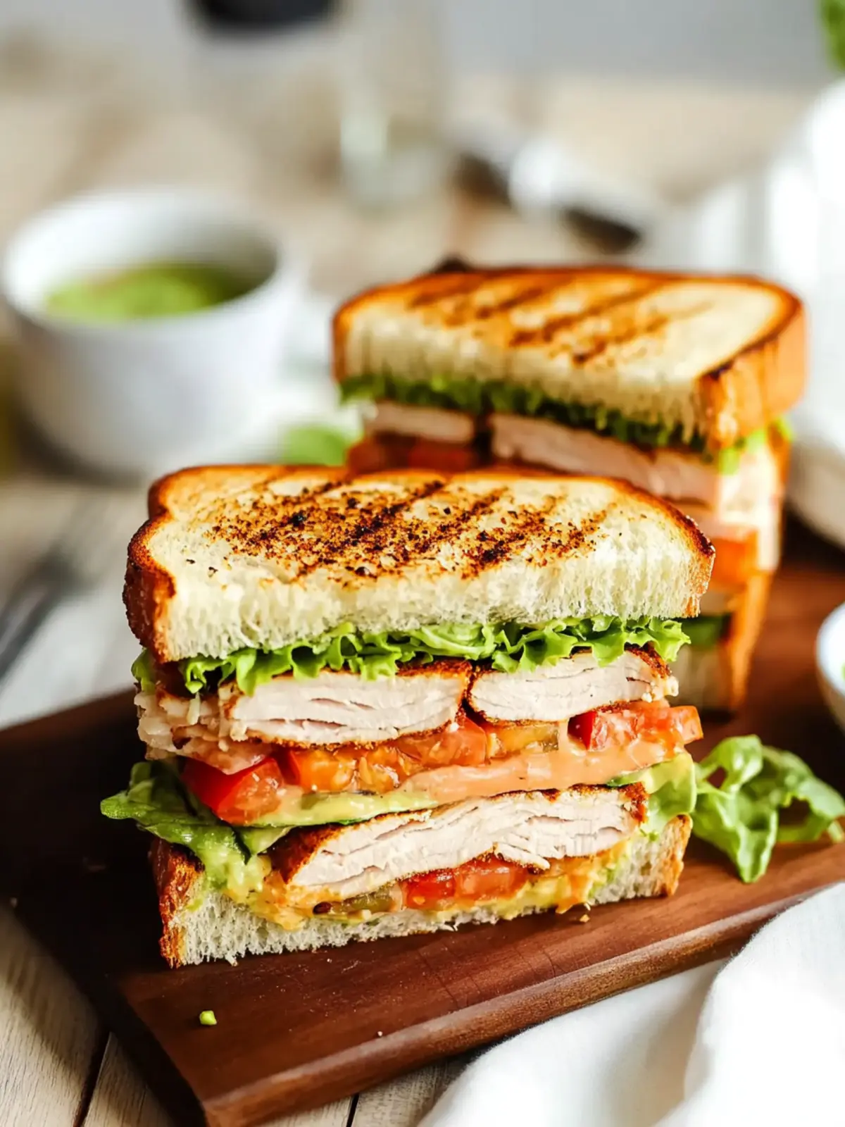 Turkey Club Sandwich