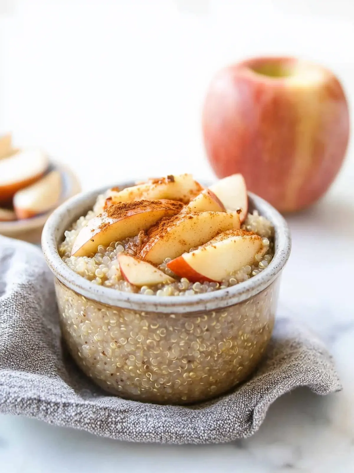 Apple Pie Overnight Quinoa