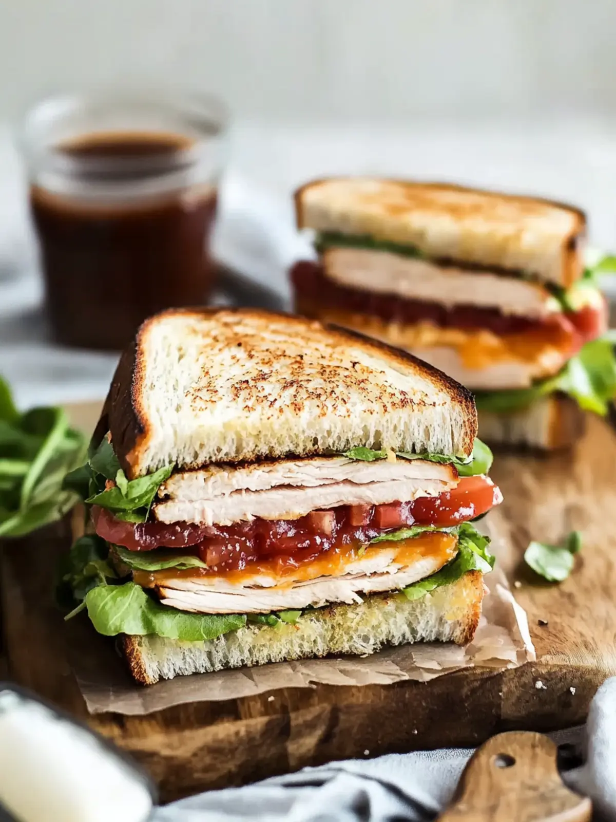 Turkey Club Sandwich