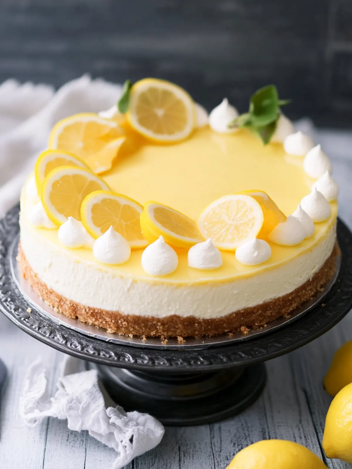 Lemon Curd Cheesecake