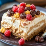 No Bake Peanut Butter Icebox Cake