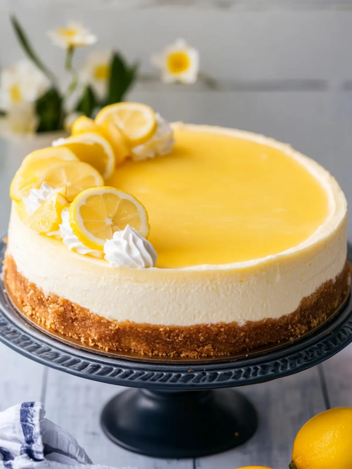 Lemon Curd Cheesecake