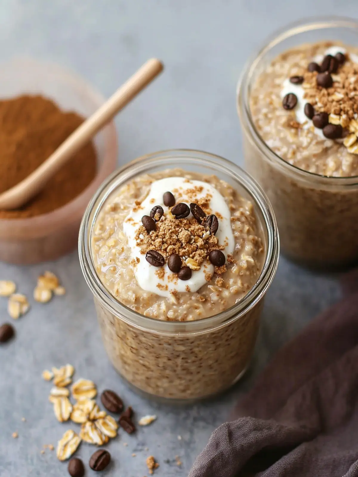 Coffee Overnight Oats (Brown Sugar Shaken Espresso Overnight Oats)
