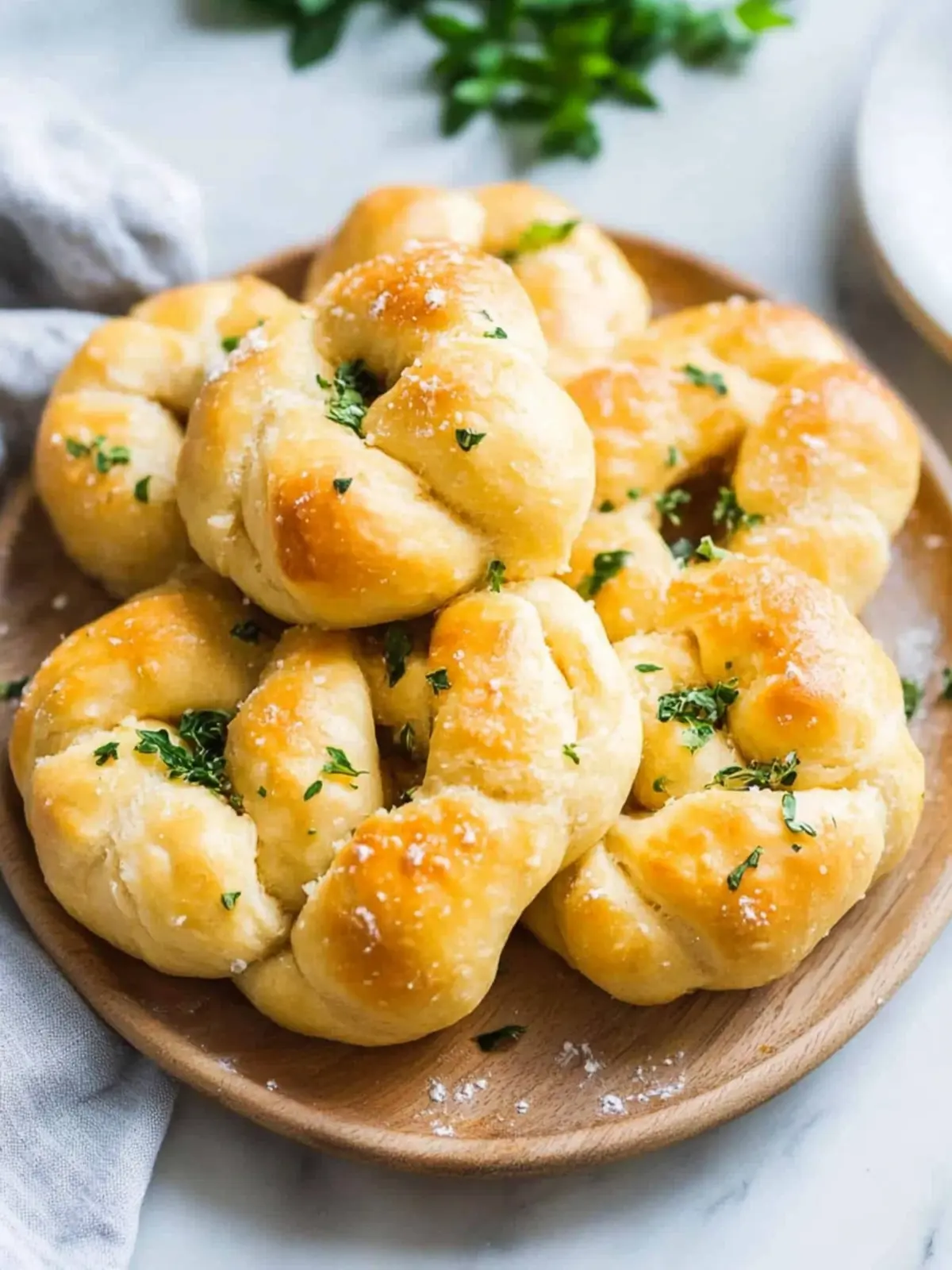 Pizza Dough Garlic Knots