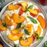 Sweet Peaches and Cream Salad