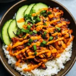 Korean Chicken Rice Bowls