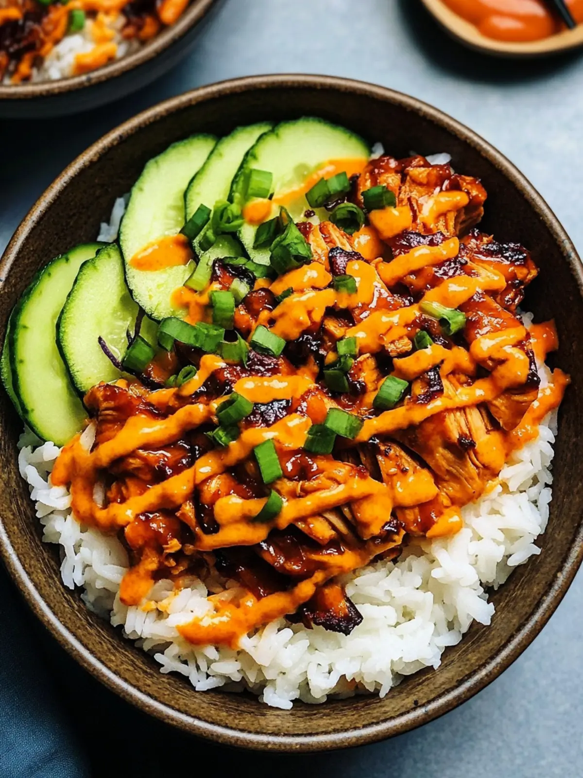 Korean Chicken Rice Bowls