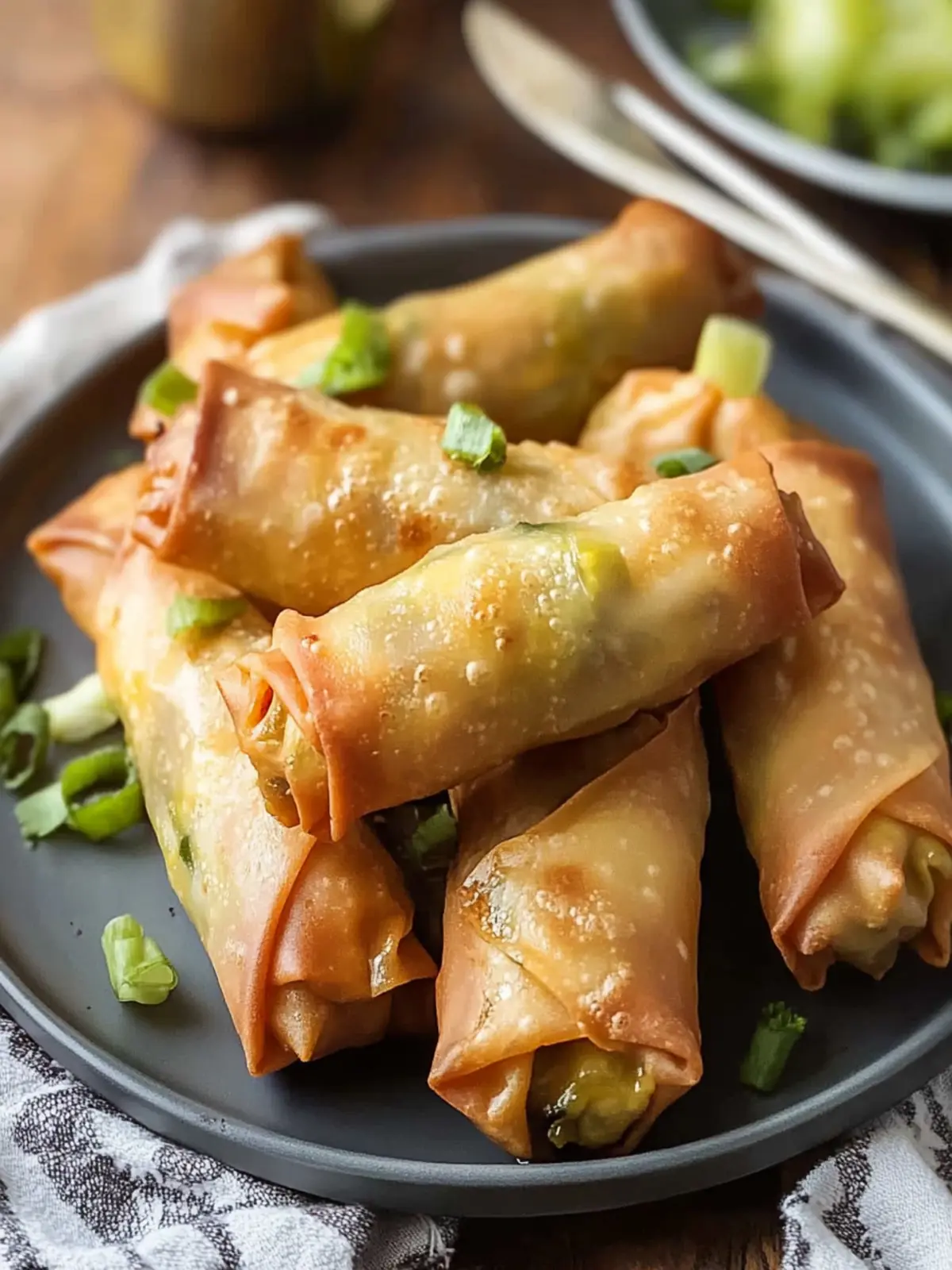 Air Fryer Pickle Egg Rolls