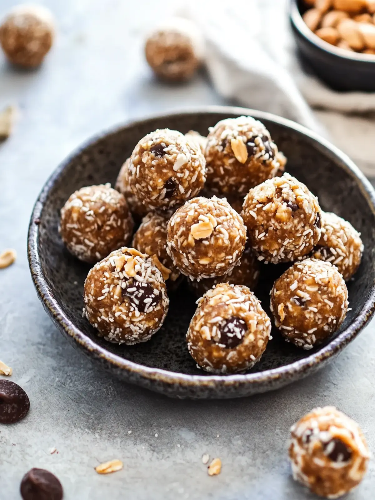 Samoa Cookie Protein Balls