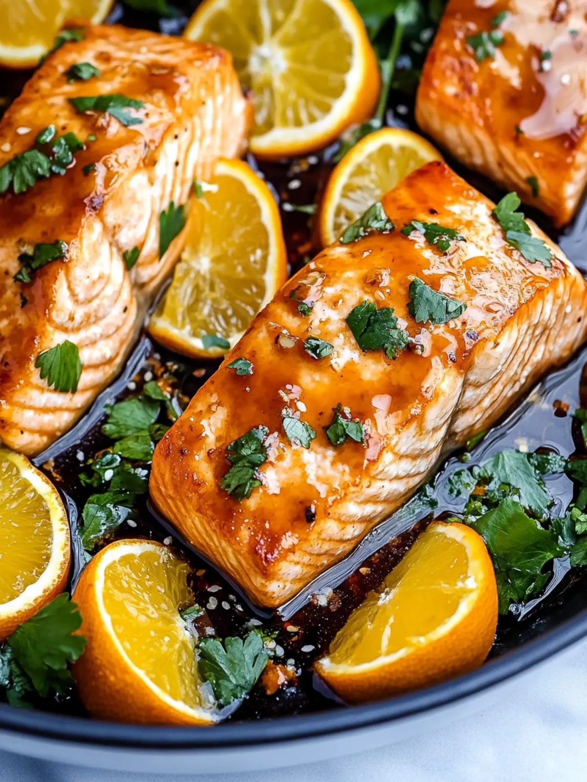 Orange Glazed Salmon
