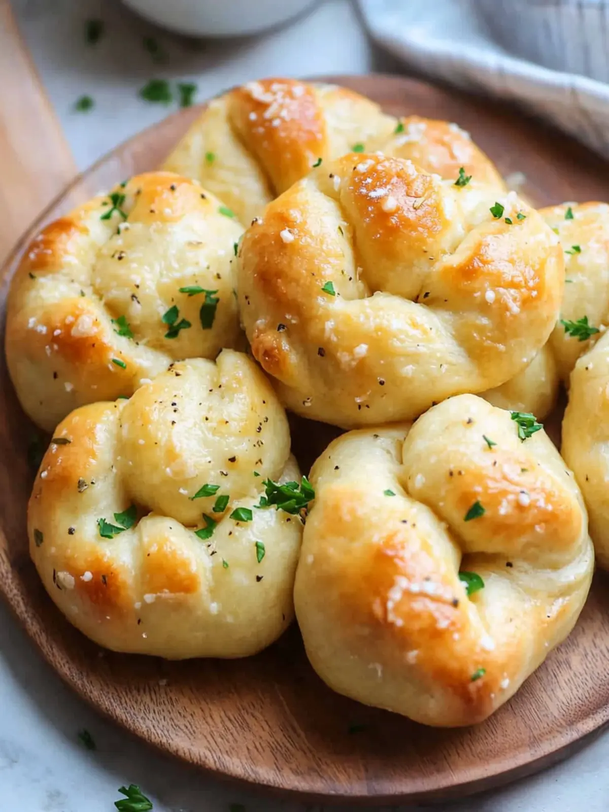 Pizza Dough Garlic Knots