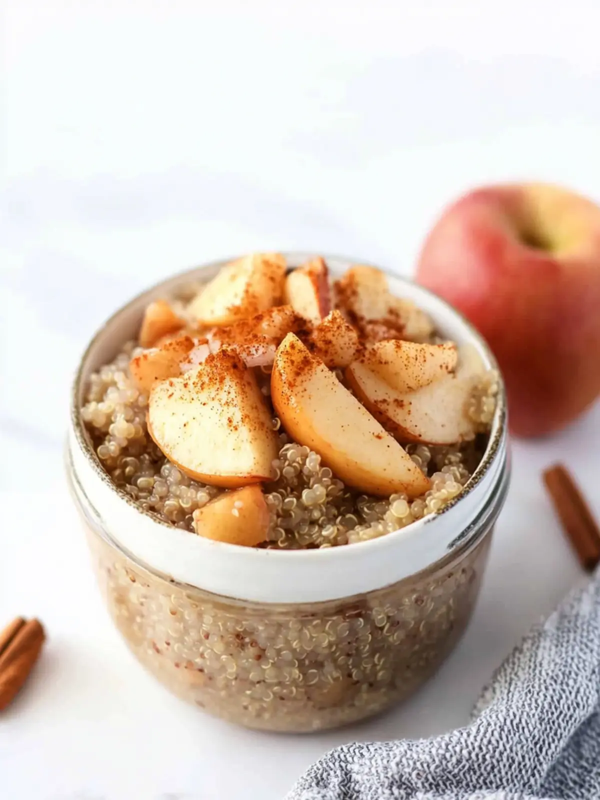 Apple Pie Overnight Quinoa