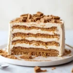 No-Bake Cookie Butter Icebox Cake (with Speculoos)
