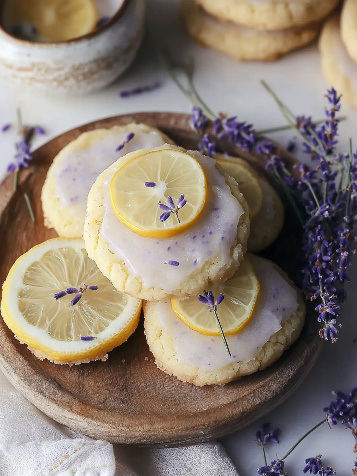 Lemon Lavender Cookies