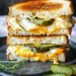Pickle Grilled Cheese Sandwich