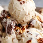 Turtle Brownie No Churn Ice Cream