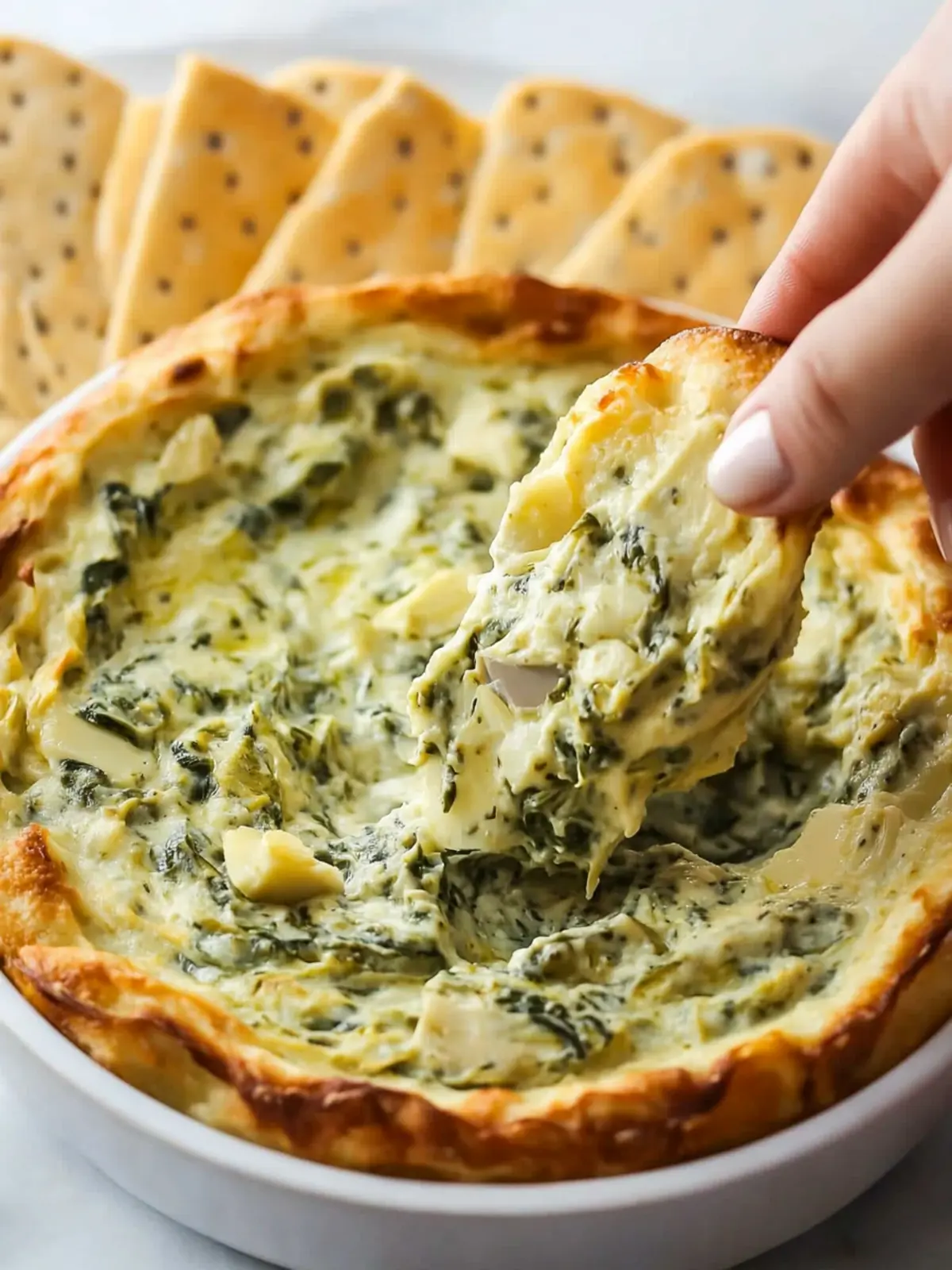 The Best & Easiest Vegan Spinach Artichoke Dip