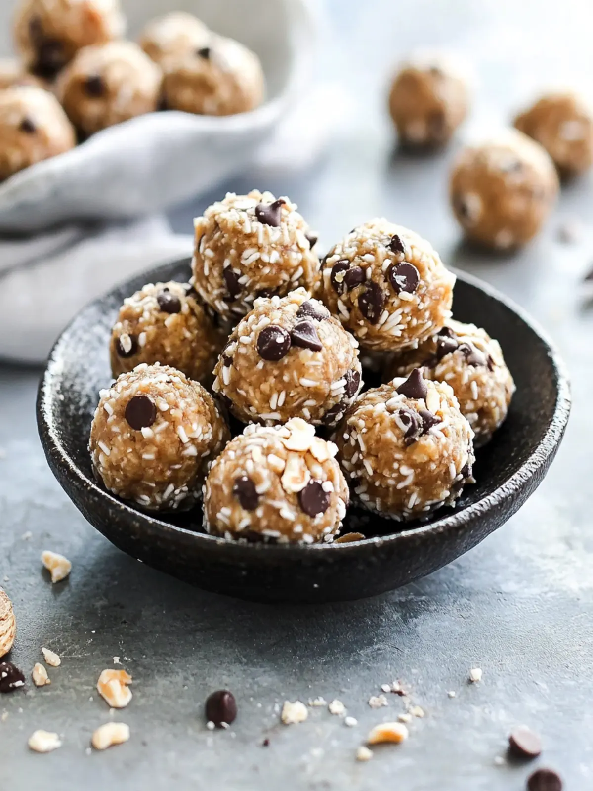 Samoa Cookie Protein Balls