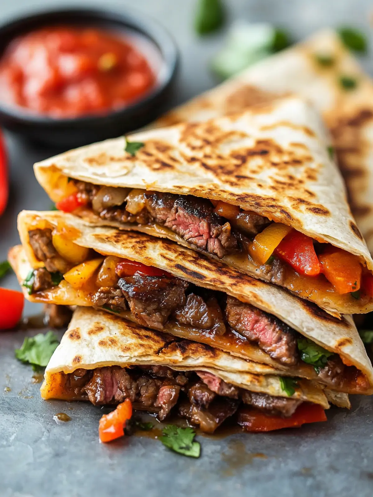Steak Fajita Quesadillas