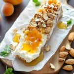 Goat Cheese Spread with Honey, Apricot, and Almonds