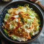 Cabbage and Glass Noodle Stir-Fry