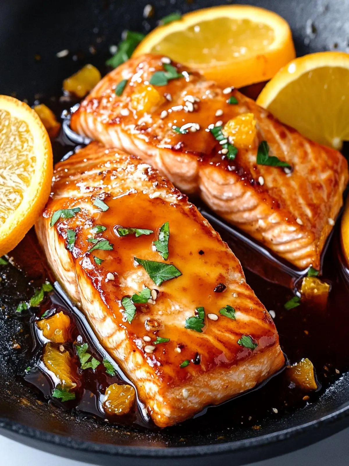Orange Glazed Salmon