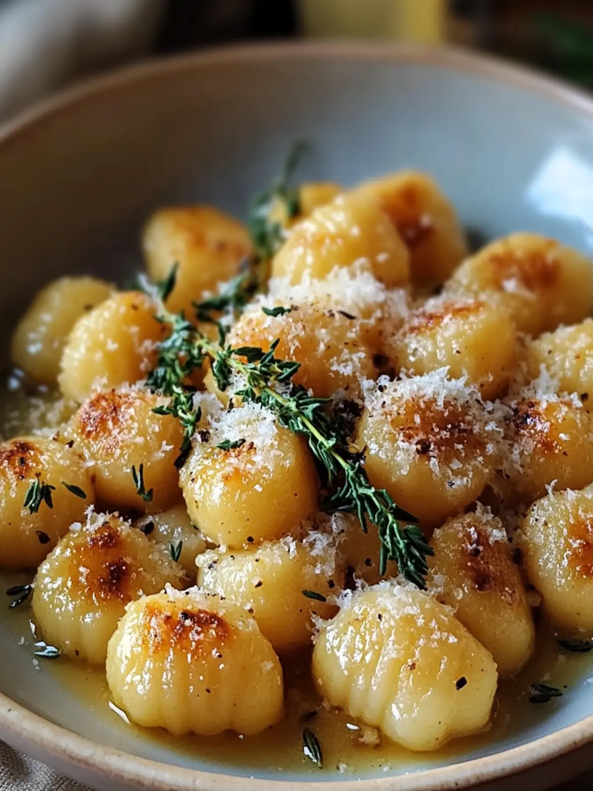 Savory Roasted Garlic Parmesan Gnocchi