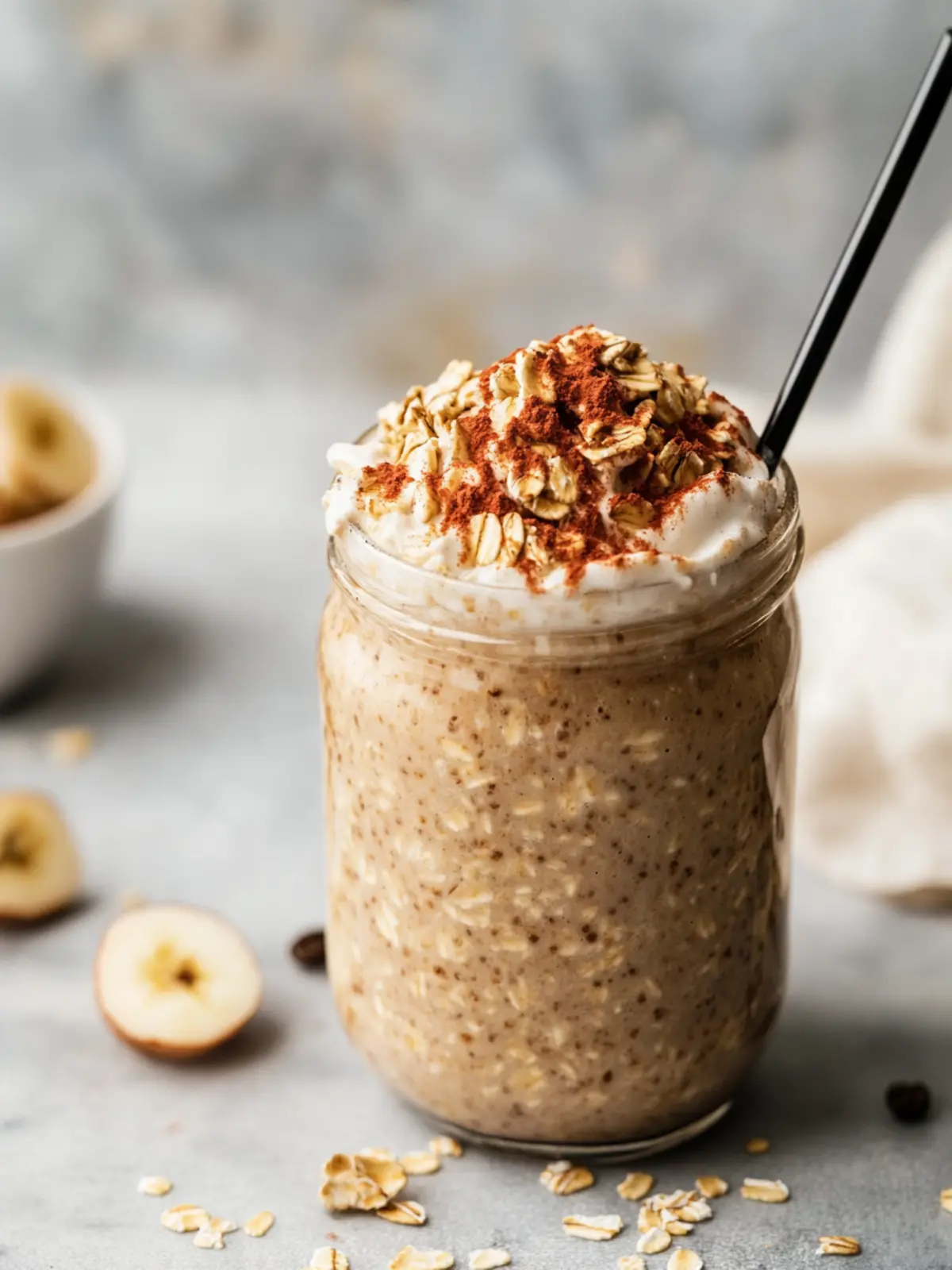 Brown Sugar Coffee Overnight Oats