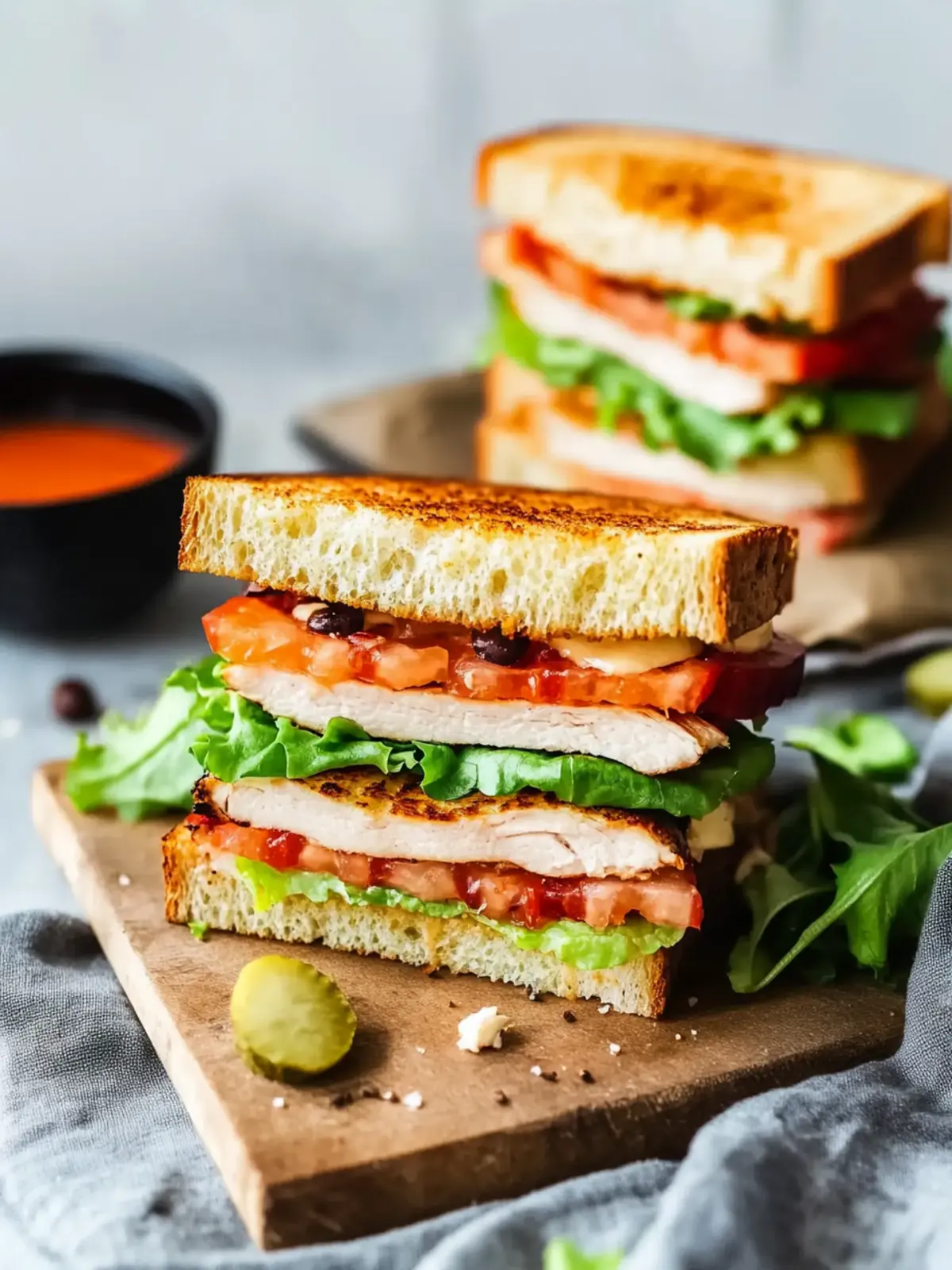 Turkey Club Sandwich