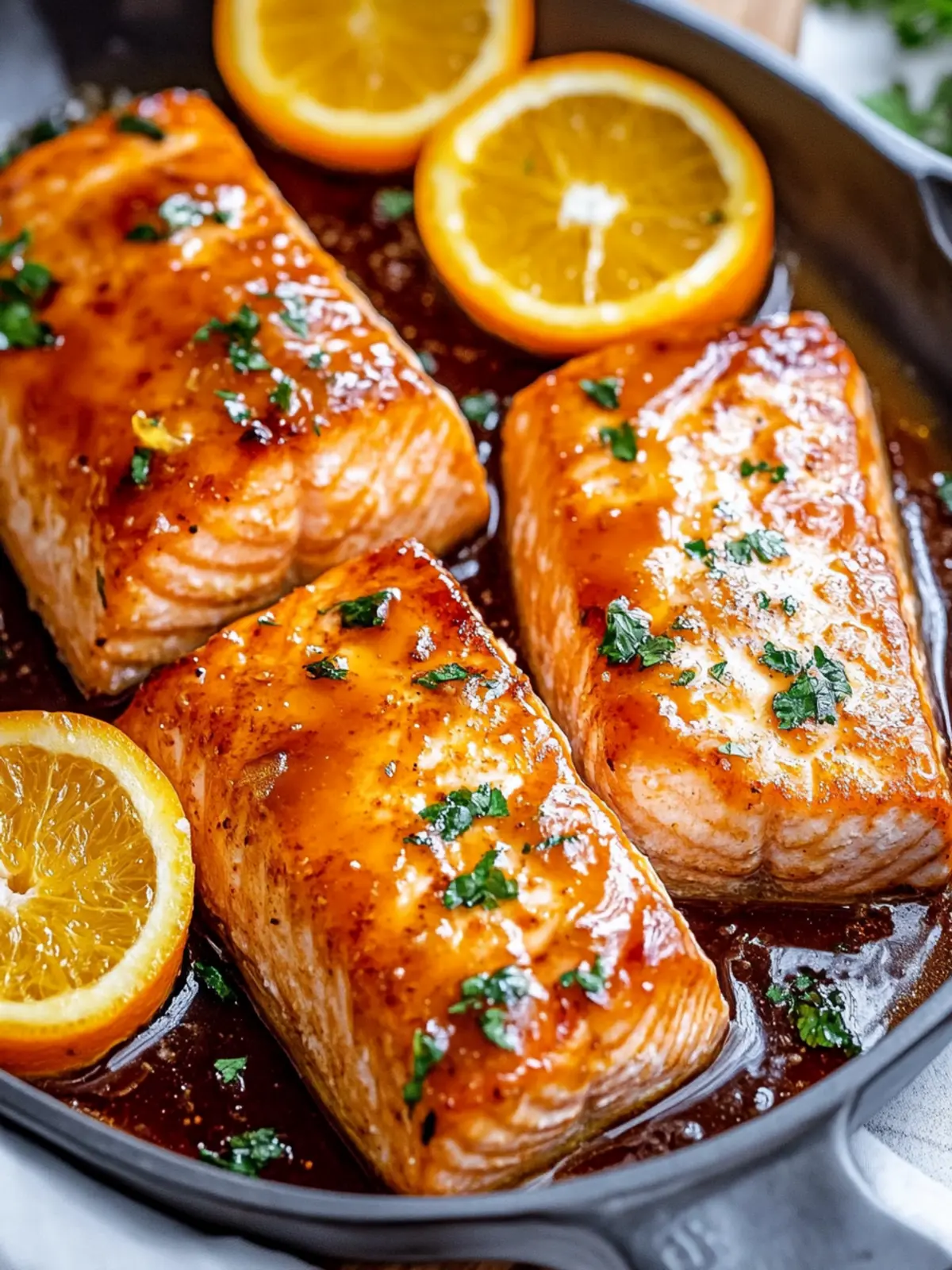 Orange Glazed Salmon