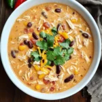 Easy Crock Pot Cream Cheese Chicken Chili