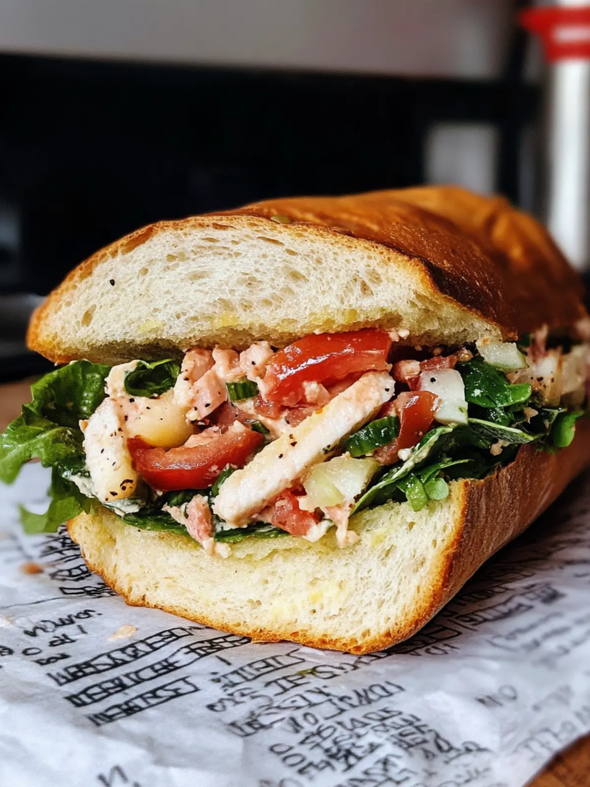 Chopped Italian Grinder Sandwich Recipe