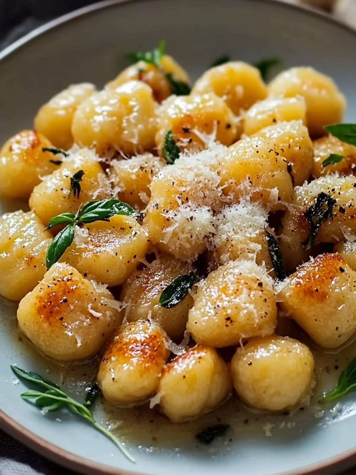 Savory Roasted Garlic Parmesan Gnocchi