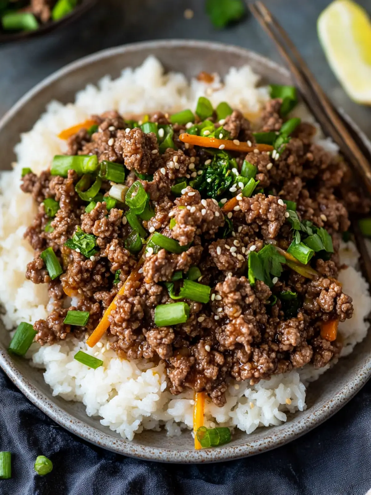 Ground Beef Teriyaki