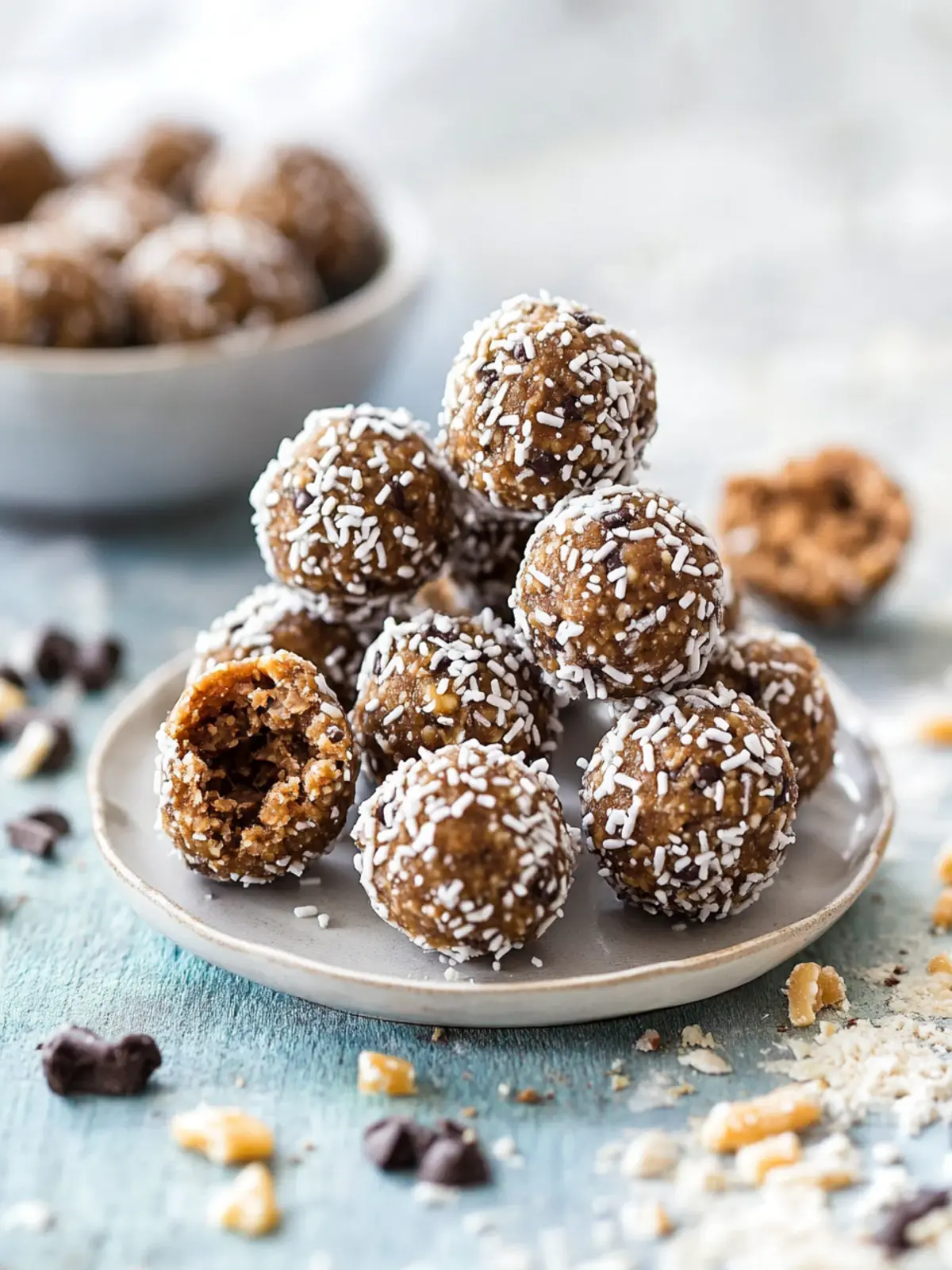 Samoa Cookie Protein Balls