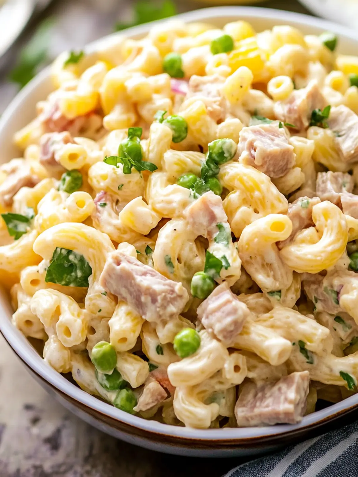 Classic Tuna Macaroni Salad