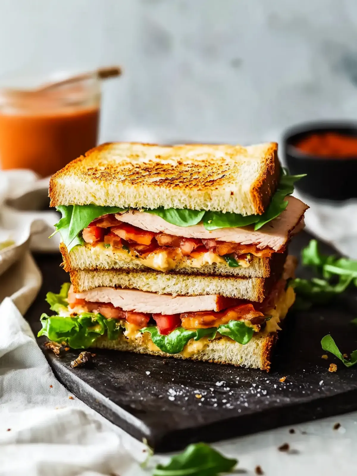 Turkey Club Sandwich